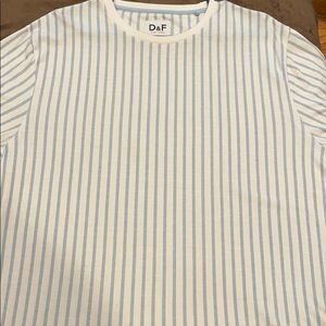 Denim and flower shirt xl